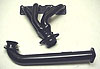 Painted Car Headers 1991-96 Escort GT 1.8L - image 1