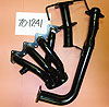 Painted Car Header 1988-89 Prelude Si 2.0L B20A - image 1