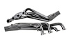 Painted Truck Headers 1997-2003 Ford F150/F250, (exc HD & SD) 2WD incl. Lightning, Harley-Davidson 5.4L - image 1