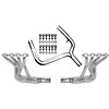 Armor Coat Headers and Y-Pipe Kit 1998-2002 Chevy Camaro & Pontiac Firebird 5.7L - image 1