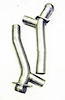 1999-04 Mustang V6 Kat-Back Adapter Kit - image 1