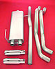 2004-06 Ford F150-F250 2.5" Intermediate Pipe - image 1