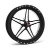 63-Series Pro Forged Wheel Size: 15" x 3.50" [Black and Machined] No Bearing - image 1
