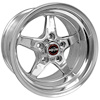 92 DRAG STAR DIRECT DRILL Direct Drill Polished 17x10.5 5x4.75 Bolt Circle 7.40 Back Spacing - image 1