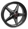 92 Series Drag Star Bracket Racer Metallic Gray Wheel Size: 17" x 10.5" - image 1