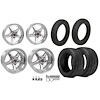 92 Series Drag Star Wheel and Tire Kit Includes: (2) 15" x 3.75" Drag Star Wheels - image 1