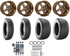 "BIG MEATS" Wheel and Tire Kit For 2005-2014 Ford Mustang - image 1