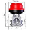 F46 46mm Wastegate 1.625" OD Inlet / Outlet Flange - image 2