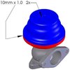 F38 38mm Wastegate 1.50" OD Inlet / Outlet Flange - image 4