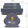 MV-R 44 mm Wastegate 1.875 in. OD Inlet Flange - image 3