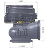 MV-R 44mm Wastegate 1.875" OD Inlet Flange - image 2