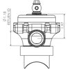 QR Series 50mm Blow-Off Valve 1.50" Recirculation Port Fitting - image 3