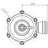 QR Series 50mm Blow-Off Valve 1.50" Recirculation Port Fitting - image 4