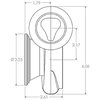 GT28 Lightweight Stainless Steel Turbine Housing .52 Turbine A/R - image 3