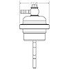 MV-I 2.5 Universal Internal Wastegate Actuator 4 psi Spring - image 2