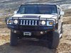 11000B Dakar Winch Front Bumper, Steel, Satin Black, 2003-2009 Hummer H2 - image 3