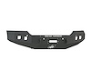 215R0B Stealth Winch Front Bumper, Satin Black, Square Fog Light Holes, 2015-2019 GMC Sierra 2500 HD/3500 HD - image 1