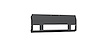 3032V-NWP Vaquero Non-Winch Plate, Front, Texture Black, Chevy Silverado 2500/3500 HD; Classic - image 1