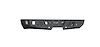 3112XR0B Spartan Non-Winch Rear Bumper, Steel, Satin Black, 2011-2014 Chevy Silverado 2500 HD/3500 HD - image 1