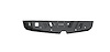 3152XR0B Spartan Non-Winch Rear Bumper, Steel, Satin Black, 2015-2019 GM Silverado/Sierra 2500/3500 HD - image 1