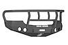 37402B Stealth Winch Front Bumper, Titan II Guard, Satin Black, 2008-2010 GMC Sierra 2500 HD/3500 HD - image 1