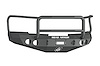 37705B Stealth Winch Front Bumper, Lonestar Guard, Satin Black, 2008-2013 Chevy Silverado 1500 - image 1