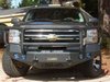 37705B Stealth Winch Front Bumper, Lonestar Guard, Satin Black, 2008-2013 Chevy Silverado 1500 - image 4