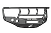 38202B-NW Stealth Non-Winch Front Bumper, Titan II Guard, Satin Black, 2011-2014 Chevy Silverado 2500 HD/3500 HD - image 1