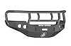 38402B Stealth Winch Front Bumper, Titan II Guard, Satin Black, 2011-2014 GMC Sierra 2500 HD/3500 HD - image 1