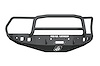 4162F5B Stealth Winch Front Bumper, Lonestar Guard, Satin Black, 2016-2018 Ram 2500/3500 - image 1