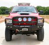 44035B Stealth Winch Front Bumper, Lonestar Guard, Satin Black, 2002-2005 Dodge Ram 1500 - image 2
