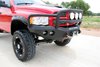 44035B Stealth Winch Front Bumper, Lonestar Guard, Satin Black, 2002-2005 Dodge Ram 1500 - image 3