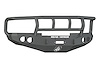 47012B Stealth Winch Front Bumper, Titan II Guard, Satin Black, 1997-2002 Dodge Ram 1500/2500/3500 - image 1