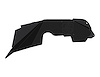 507LFFSB Stealth Fender Liner Body Armor, Front, Black Steel Fits Select Jeep Wrangler - image 1