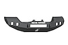 5183F0B Stealth Winch Front Bumper Rubicon, Full Width, Steel, Satin Black, Fits Select Jeep Gladiator/Wrangler - image 1