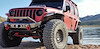518LFF0Z Stealth Body Armor, Fender Liner, Front, Raw Stainless Steel Fits Select Jeep Gladiator/Wrangler