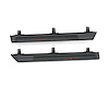 518STP4B Stealth Running Board Step, Texture Black, Fits Select Jeep Wrangler - image 1