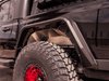 520LFR0Z Stealth Fender Liner Body Armor, Rear, Raw Stainless Steel Fits Select Jeep Gladiator - image 2
