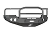 60505B Stealth Winch Front Bumper, Lonestar Guard, Satin Black, Fits Select Ford Excursion/F-250/F-350/F-450 Super-Duty - image 1