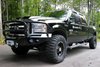 60505B Stealth Winch Front Bumper, Lonestar Guard, Satin Black, Fits Select Ford Excursion/F-250/F-350/F-450 Super-Duty - image 2