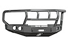 60802B Stealth Winch Front Bumper, Titan II Guard, Satin Black, Fits Select Ford F-250/F-350/F-450 Super-Duty - image 1