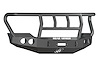 61102B Stealth Winch Front Bumper, Titan II Guard, Satin Black, Fits Select Ford F-250/F-350 Super-Duty - image 1