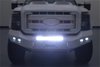 611R0B Stealth Winch Front Bumper, Satin Black, Square Fog Light Holes Fits Select Ford F-250/F-350 Super-Duty - image 4