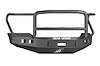 611R5B Stealth Winch Front Bumper, Lonestar Guard, Satin Black, Fits Select Ford F-250/F-350 Super-Duty - image 1
