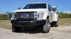 61740B Stealth Winch Front Bumper, Steel, Satin Black, For Wide Flare Models Fits Select Ford F-450/F-550 Super-Duty - image 2