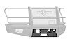 617V-WP Vaquero Winch Plates, Front, Satin Black, Fits Select Ford F-250/F-350/F-450 Super-Duty - image 1