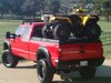 61800B Stealth Winch Rear Bumper, Steel, Satin Black, Fits Select Ford F-250/F-350/F-450 Super-Duty - image 2
