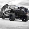 66004B Stealth Winch Front Bumper, Pre-Runner Guard, Satin Black, Fits Select Ford Excursion/F-250/F-350/F-450 Super-Duty - image 4