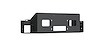 6992VF-WP Vaquero Winch Plates, Front, Texture Black - image 1