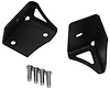 Lower Windshield LED Light Mounts for 2 to 4 in. Lights 1997-2006 Jeep Wrangler TJ, LJ 4WD - image 1